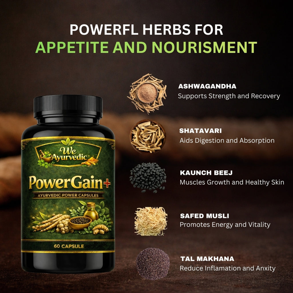 पावरगेन+ प्राकृतिक वज़न बढ़ाने के कैप्सूल